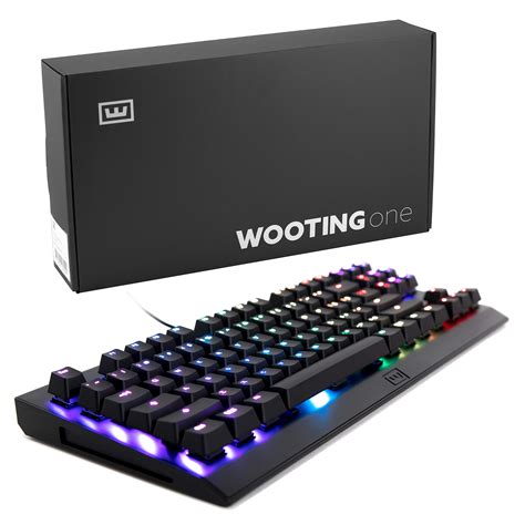 Buy Wooting one Analog RGB TKL Mechanical Gaming Keyboard CLICKY55 BLUE Online at desertcartJapan