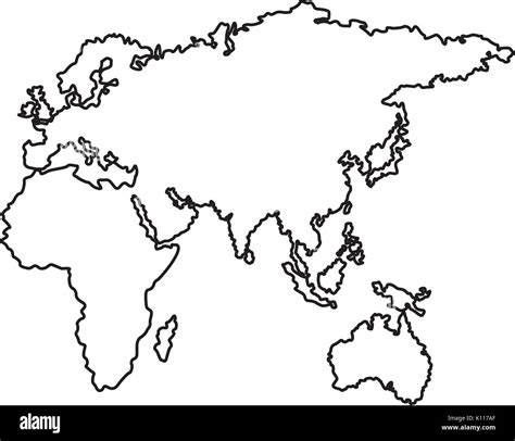 Blank Map Of Europe And Asia