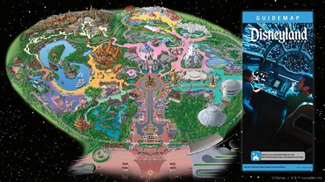 First Look At Disneyland Park Guide Map With Star Wars: Galaxy's Edge ...