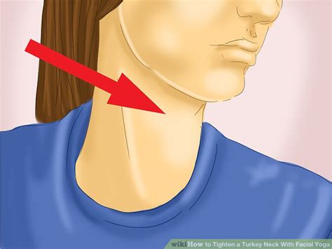 How to Tighten a Turkey Neck With Facial Yoga: 9 Steps