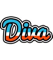 Diva Logo | Name Logo Generator - Popstar, Love Panda, Cartoon, Soccer, America Style