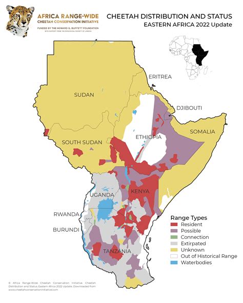 Cheetah Maps - Cheetah Conservation Initiative