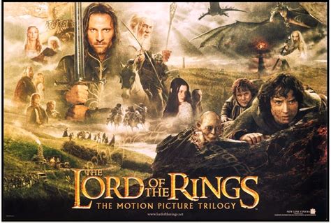 Lord Of The Rings, The Motion Picture Trilogy (2003) Original Theatrical Promotional Movie ...