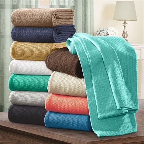 SUPERIOR 100% COTTON BLANKET (WAFFLE STITCH) Camel / King - Walmart.com - Walmart.com