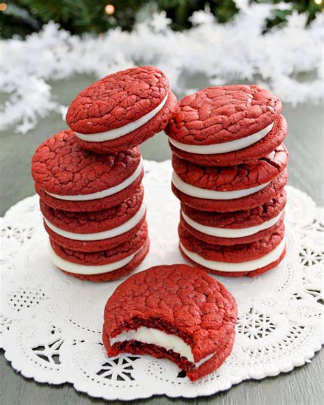 duncan hines red velvet cake mix cookies