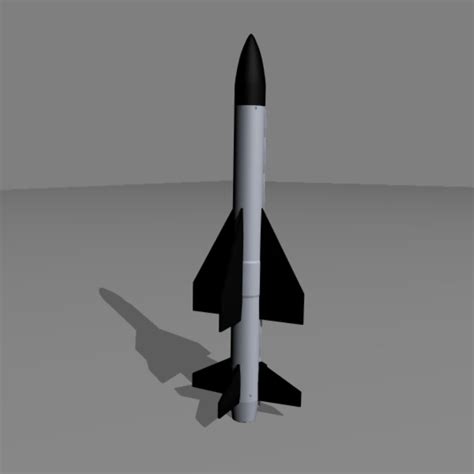 3D model Barak I Missile VR / AR / low-poly | CGTrader