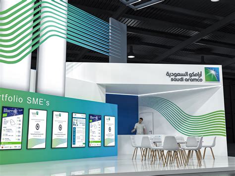 "ARAMCO" Stand Design :: Behance