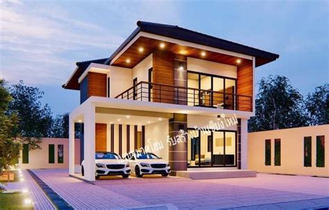 Modern Exterior Design of a Magnificent Two Storey House - Cool House ...