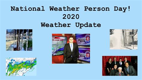 National Weather Person Day 2020 Weather Update!!! - YouTube