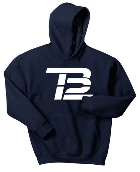 Tom Brady Sweatshirt TB12 Hooded Sweatshirt New by CJMDESIGNSRI