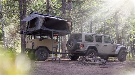 Check Out This Tiny Jeep-Branded Off-Road Trailer With An Available ...