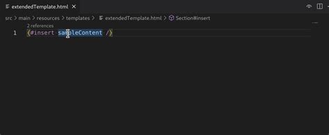 New Features for Qute Templating Engine Support in Quarkus Tools for Visual Studio Code 1.13.0 ...