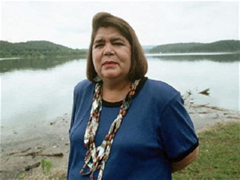 A Radical Profeminist: A Message from Wilma Mankiller: "I am prepared ...