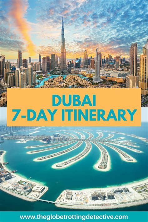 Dubai 7-Day Itinerary | Dubai travel, Amazing travel destinations, Asia ...