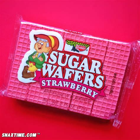 Keebler Strawberry Sugar Wafers: BEST OF AMERICA'S SNACKS! – Snaxtime