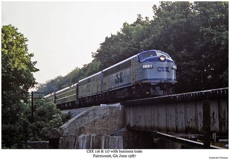 CSX Business Train - Jacksonville FL- Railfan Guide