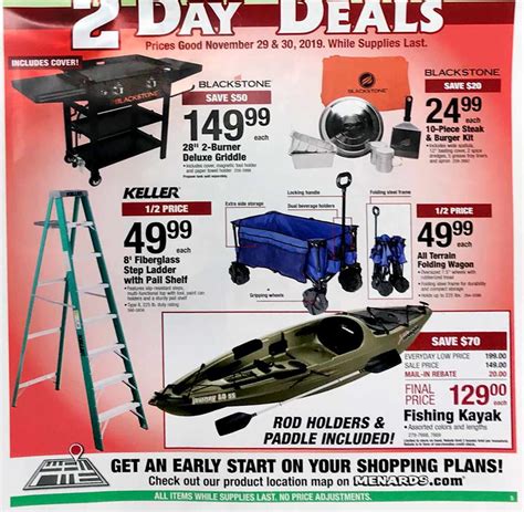 Menards Black Friday 2019 Ad, Deals and Sales | Menards black friday ...