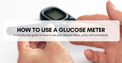 How to Use a Glucose Meter - MAN Pharma