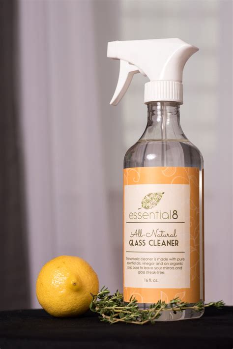 All-Natural Glass Cleaner Streak-Free Glass and Mirrors