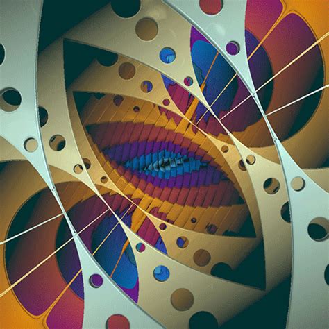 Animated geometric GIF | Illusion gif, Optical illusion gif, Fractal art