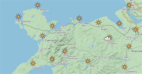 Full weather forecast for North Wales Easter bank holiday weekend ...