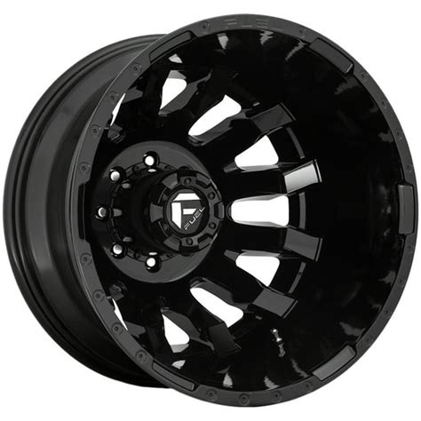 Fuel D675 Blitz Dually 20x8.25 8x200 -202mm Gloss Black Wheel Rim 20" Inch - Walmart.com ...