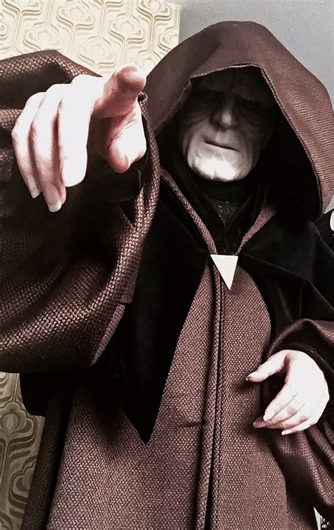 MADE TO ORDER Darth Sidious, Emperor Palpatine Robe Replica, Lord ...