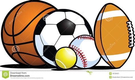 Sports Balls Clipart Borders | Clipart Panda - Free Clipart Images | Sports clips, Clip art ...