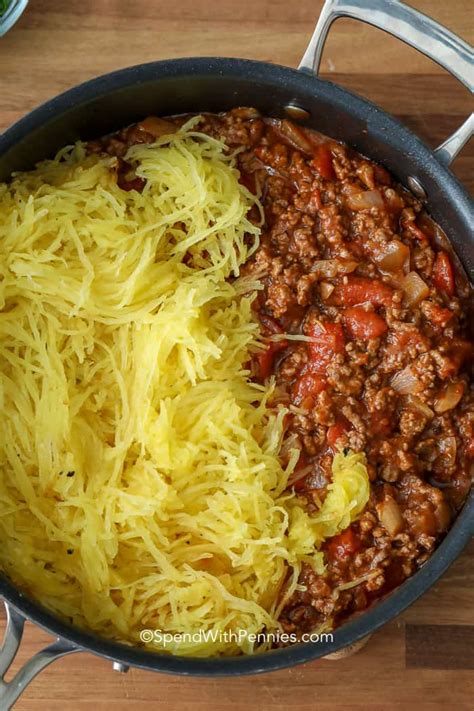 Spaghetti Squash Casserole - Spend With Pennies