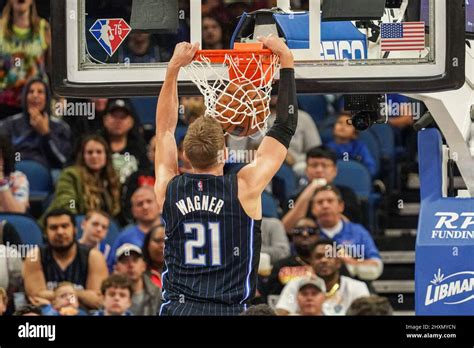 Orlando, Florida, USA, March 13, 2022, Orlando Magic Center Moritz ...