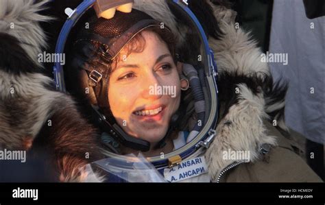 SPACE TOURISTS, Anousheh Ansari, 2009 Stock Photo - Alamy