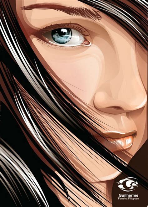 38 Stunning Human Vector Portrait Collection