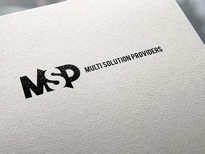 MSP Logo by Vismer on Dribbble