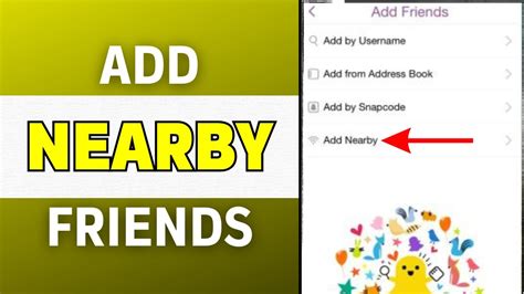 How to Find Add Nearby Friends on Snapchat 2023 - YouTube