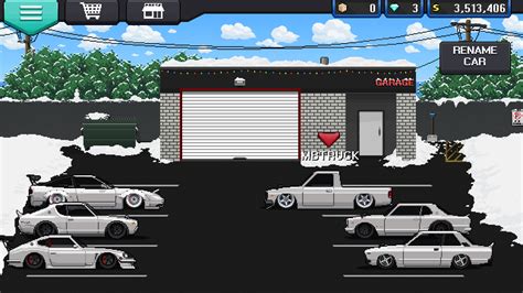 Pixel Car Racer - Android/iOs app game. | Retro Rides