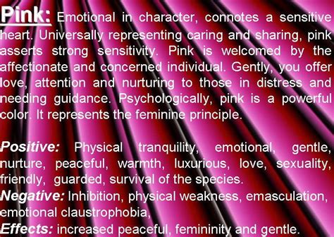 Pink Color Psychology - Pink Meaning & Personality