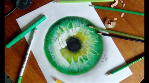 How to draw a hyper realistic eye- Jacksepticeye || speed drawing - YouTube