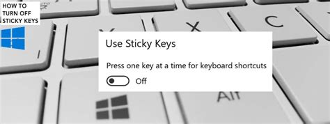 How To Disable Sticky Keys Windows 7 - Robey Andeavy1951