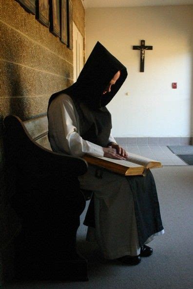 Catholic Monk Praying