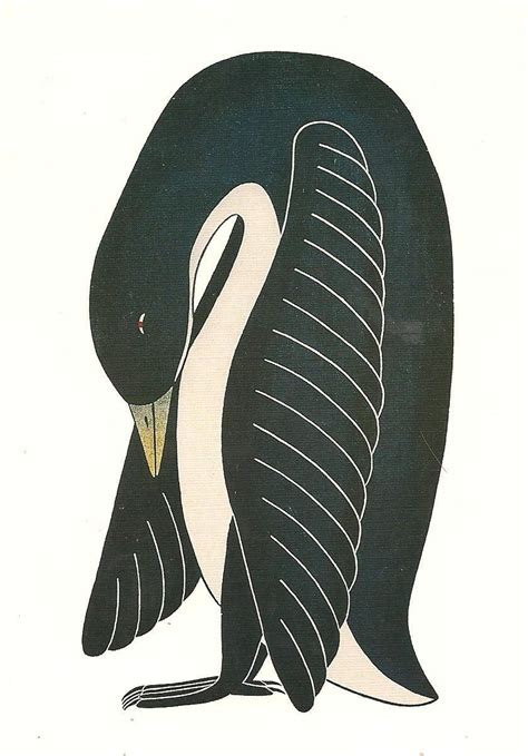 Inuit Art—Part II: Young Goose Preening | Inuit art, Bird art, Aboriginal art