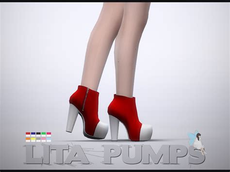 The Sims Resource: Lita Pumps by Ms Blue • Sims 4 Downloads