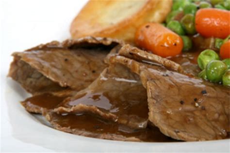 Sliced Roast Beef & Gravy – 3 lb Pan