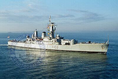 Royal Navy Leander-Class Frigate HMS LEANDER F109 - 6X4 (10x15) Photograph | eBay