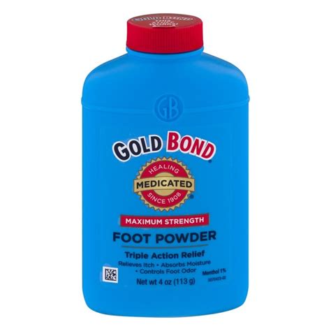 Gold Bond Medicated Maximum Strength Foot Powder from Giant Food ...