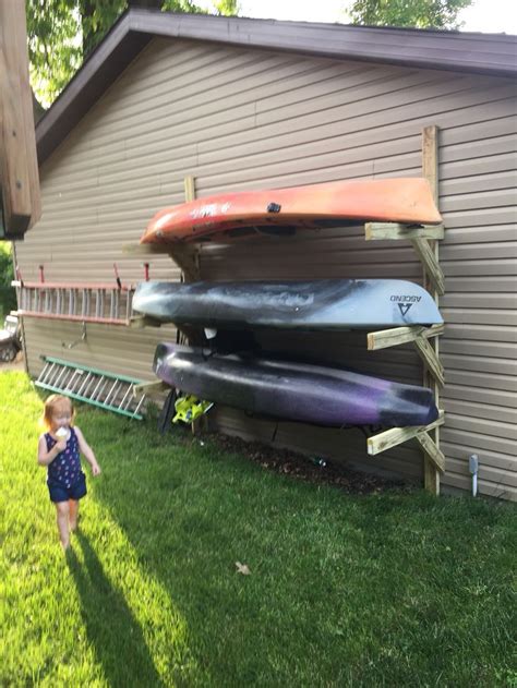 Related image | Kayak storage, Kayak storage rack, Canoe rack