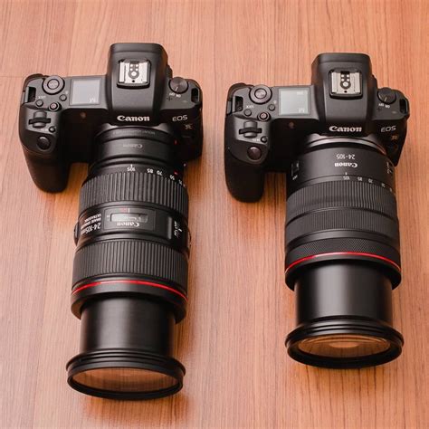 Size comparison one of Canon's most versatile zoom lenses for full frame. Pick the RF if you ...