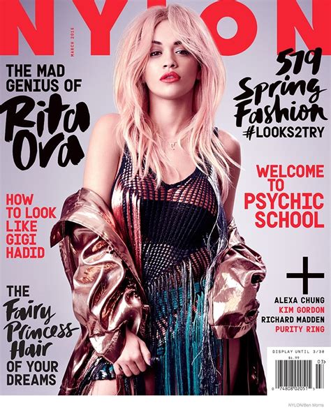 DIARY OF A CLOTHESHORSE: Rita Ora covers Nylon US March 2015