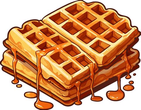 AI generated Waffle clipart design illustration 35512260 PNG