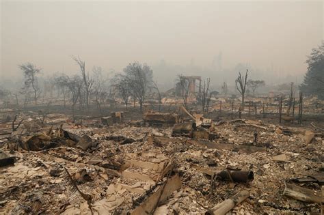 California wildfires by the mind-numbing numbers: 21 dead, 3,500 structures gutted, 122,000 ...