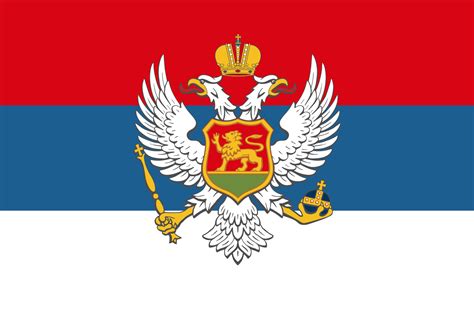 Flag of the Kingdom of Montenegro - Краљевина Црна Гора — Википедија ...